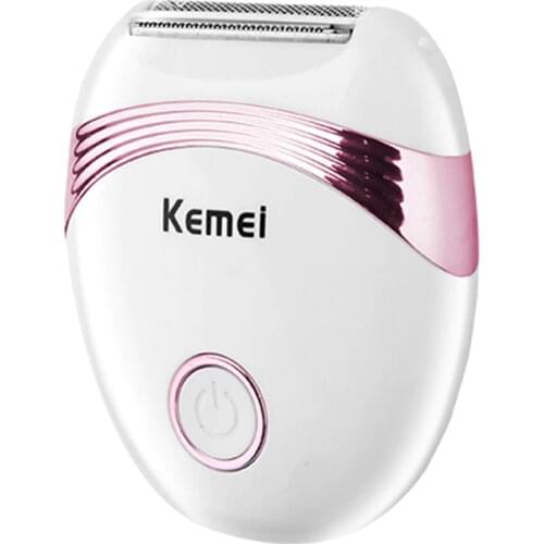 Cordless battery epilator women mini portable electric hair removal bikini trimmer female face depilation leg depilatory