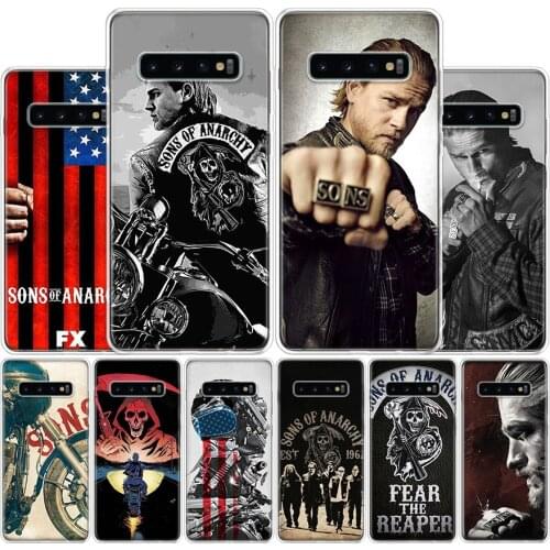American TV Sons of Anarchy Cover Phone Case For Samsung Galaxy S10 S20 Ultra Note 10 9 8 S9 S8 Plus Pro Lite S7 S6 J4 J6 J8 + C