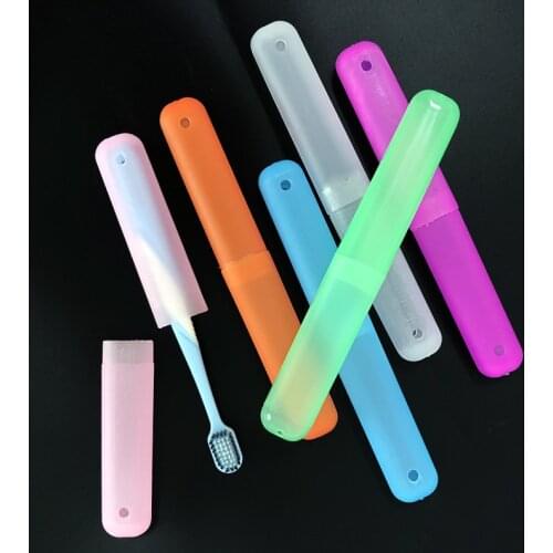 Portable Travel ToothBrush Holder Case Toothbrush Cover Box Travel Camping Anti-bacterial Toothbrush Storage Case Holder