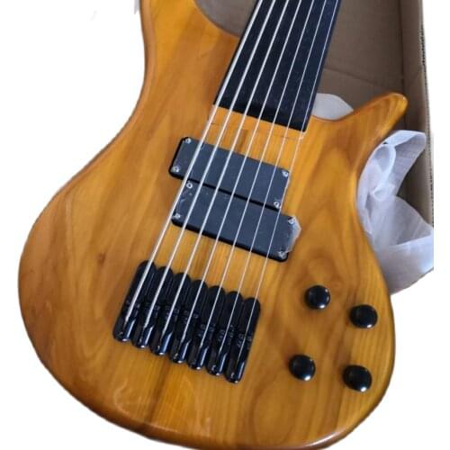 Hot 7 String Fretless Electric Guitar Bass 7 strings China Bass