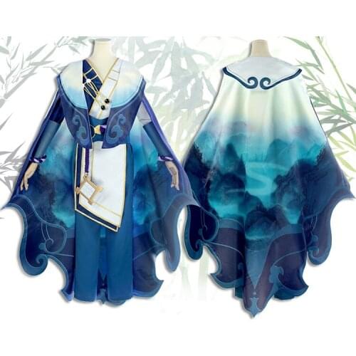 King of Glory Yi Xing Costume Cosplay Initial Original Edition Tianyuan Chess Antiquity Unique Costume Outfit