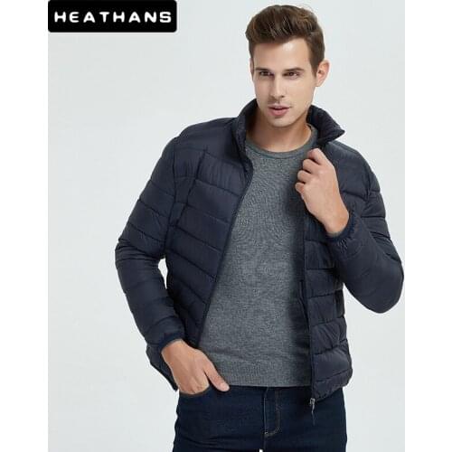 Winter Jacket Mens Hooded Coat Warm Parkas Cargo Casual Men Clothing Solid Color Male Hoodies Outwears Fashion Slim Jacket Top
