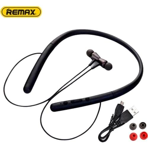 Magnetic Sports Neck-Mounted Wireless Bluetooth Headset Running Fitness Stereo Surround In-Ear Earphones Supports TF Card