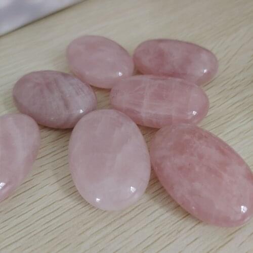 Natural rose pink crystal egg crystal natural crystal healing