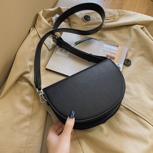 New Fashion Women Handbag Small Bags Designer PU Leather High Quality Messenger Lady Bag Shoulder Crossbody Womens bag Black