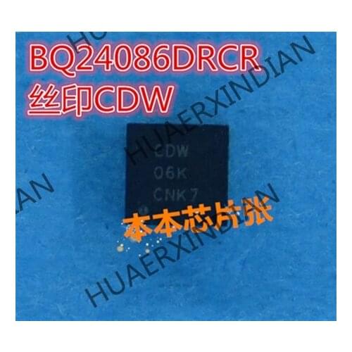 New BQ24086DRCR BQ24086D print CDW QFN 5 high quality