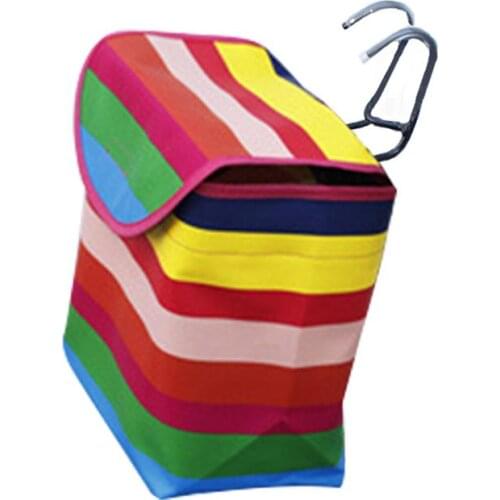 Bicycle Front Basket Food Basket Canvas Basket Cloth Basket Bicycle Storage Bag bike hanging basket for cycling BIke Accessories