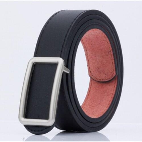 Luxury Metal Buckle Thin Belt Classic Wild Female Minimalist Thin Belt Straps Waistband Cummerbund For Apparel Accessories 2019