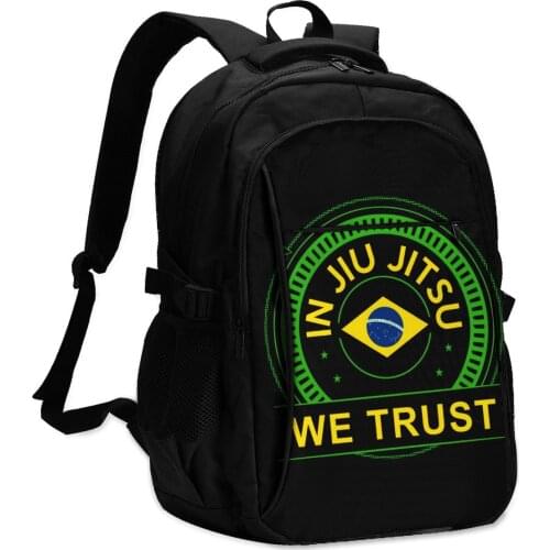 Jiu Jitsu Backpacks Charging USB Camping Woman Backpack Lightweight Aesthetic Bags
