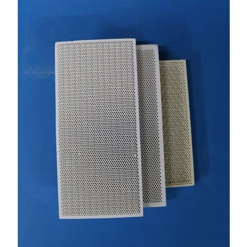 High temperature resistant honeycomb ceramic energy collecting sheet gas stove ceramic plate energy saving burner ceramic sheet