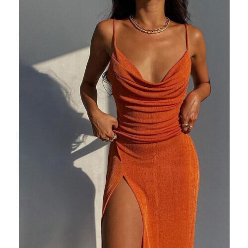 YAYA SSTAR CURRY Long Dresses