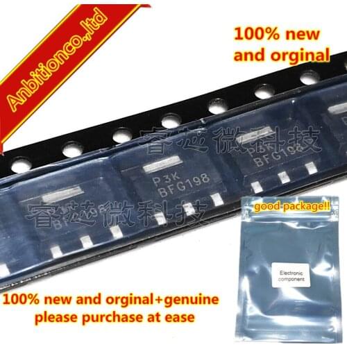 10pcs 100% new original BFG198 SOT223 NPN 8GHz wideband transistor in stock