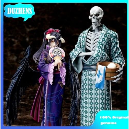 100% Original: Anime OVERLORD albedo Ainz Ooal Gown bathrobe PVC Action Figure Anime Figure Model Figure Collection Doll Gift