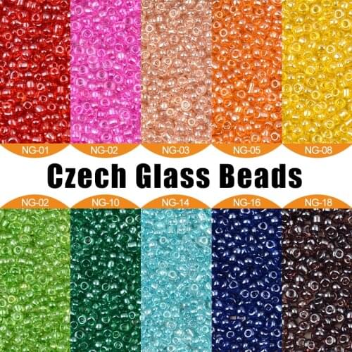 1000pcs 2mm Charm Czech Glass Seed Spacer Beads DIY Bracelet Necklace Jewelry Making Accessories