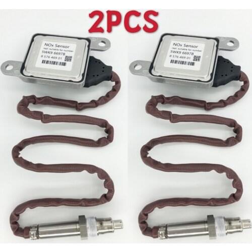 2PCS 5WK96697B -8 576 469 01 AP03 -FOR BMW F30 F31 X5 E70 F15 X6 E71 F16 1362 8576469 8589844 13628589844 Nox Sensor Lambdasone
