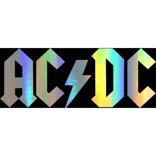 30*11.6cm Sticker 3D AC/DC Cartoon Car Stickers and Decals Motorcycle Rear Window Auto Door Wall Vinyl Stickers Car Styling
