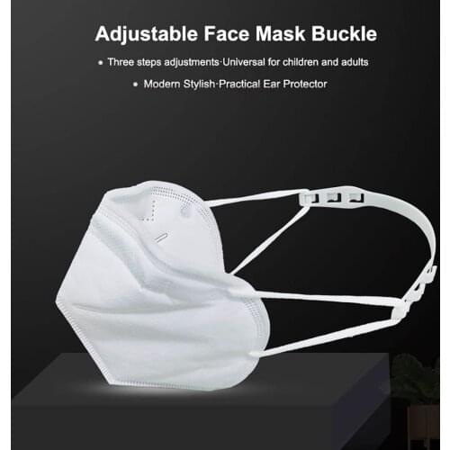 30pcs Mask Holder Third Gear Adjustable Mask Ear Grips Face Masks Buckle DIY Extension Hook Mask Accessories sujeta mascarillas