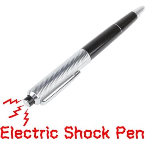 Electric Shocker Pen Electricshock Joke Prank Trick Toy Shock Pen Gadget Joke Prank Trick Spoof Gag Toys Games Props Gift