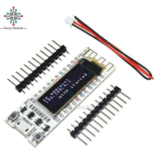 ESP8266 WIFI Chip 0.91 inch 128*32 OLED CP2014 32Mb Flash Internet of things Development Board PCB Module For Arduino NodeMcu