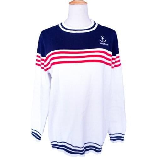 Kantai Collection Kancolle Cosplay Shimakaze Sweater Pullover Casual Coat Hoodie Halloween Knitted Wear Christmas Gift