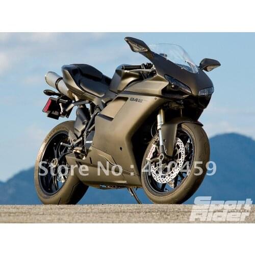 Injection mold Fairing kit for Ducati 1098 2007 2008 DUCATI 1198 2007 2008 ducati 848 07 08 Golden Fairings set+gifts