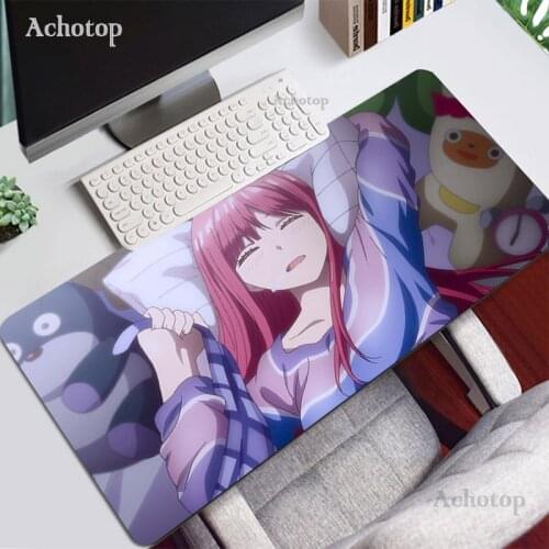 Large Anime Girl The Quintessential Quintuplets MousePad Gamer Otaku Kawaii XXL Mouse Pad Cartoon 60x30cm Computer Keyboard Mat