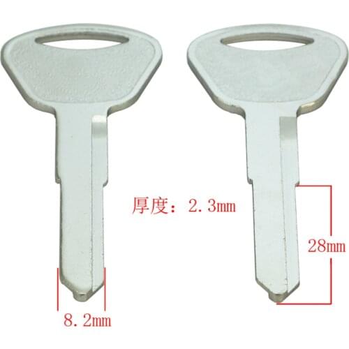 Left and right groove Japan car key blank key locksmith supplier