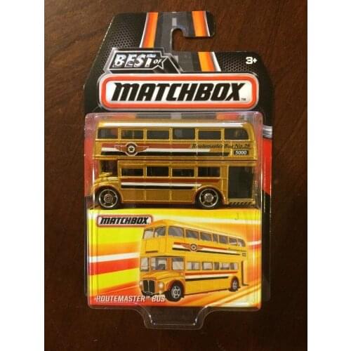Matchbox 1:64 Car ROUTEMASTER BUS London double-decker bus Collector Edition BEST OF Metal Diecast Model Car Kids Toys Gift