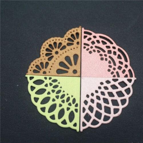 Metal Cutting Die Of 4 Sectors Scrapbooking Mold Paper DIY Card Postcard Handmade Craft Stencil Album Handcraft Embossing Moulds