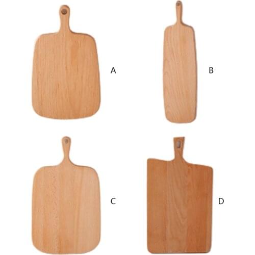 Irregular Wooden Cutting Board Bread Plate Dessert Tray Chopping Board Decoration Placement Plate Art Furnishing Mold