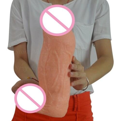 27.5cm Giant Huge Dildo Super Big Dick Sex Toys For Women Large Dong Realistic Penis Female Masturbator Anal Erotic Sex Product