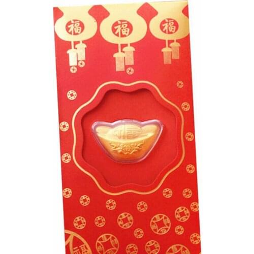 2021 Year of Ox Commemorative Yuanbao Chinese Zodiac Souvenir New Year Decor
