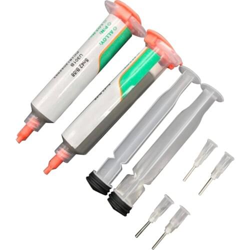 2pcs/lot 100g Lead-free Low Temperature SMT Hot Melt Melting Point Welding Fluxes Solder Paste Flux MG 100g For Welding Tools