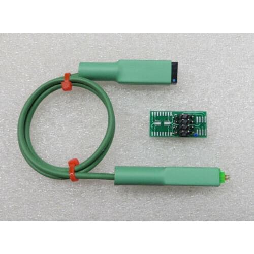 TSSOP8 spring loaded pogo adapter for in-circuit EEPROM programming