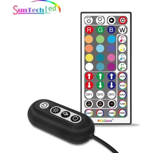 Suntech 44 keys RGB IR Remote Controller,Music Controllar For LED Strip Light SMD 5050