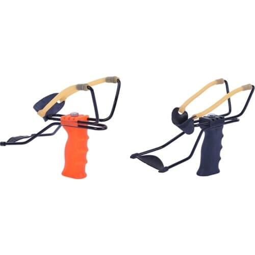 Toy slingshot Professional Powerful Catapult Stainless Steel Aluminium Alloy Slingshot Caza with Stretching Wrist