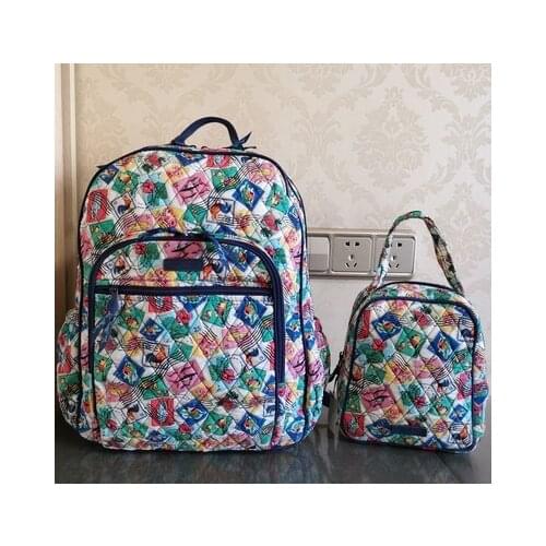 Campus Backpack+Lunch Bunch Bag Backpack Travel Bag