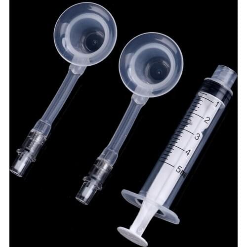 New Nipple Aspirator Puller Sucking for Flat Inverted Nipples Shaper Niplette Attractor Treatment Redress Correction +Clips
