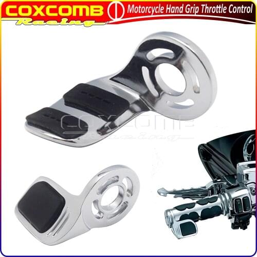 For Harley Suzuki Boulevard M50 Kawasaki Classic 1500 1600 Universal Motorcycle Throttle Assist Cruise Control Grips Wrist Rest