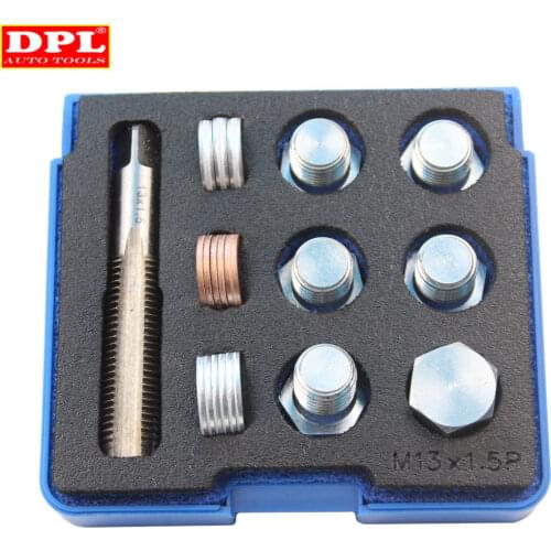 M13 x 1.25 to M22 x 1.5mm (pitch) Tap & Oil Drain Plug Screws Repair Bolt Select M13 M15 M17 M20 M22