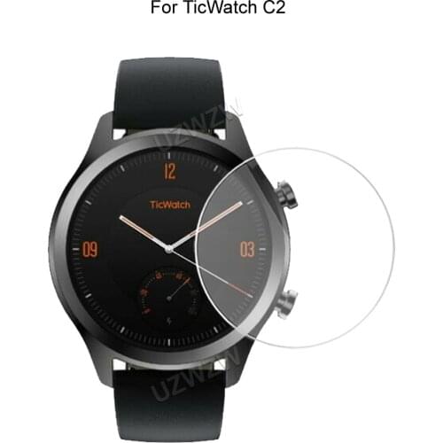 For TicWatch C2 Smart Watch Screen Protector 2.5D Protective Tempered Glass Protecting Film Explosion-Proof