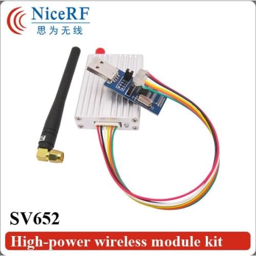 2PCS 500mW 915MHz TTL Interface 3km Distance Wireless Radio Module SV652 +2PCS Antennas+2PCS TTL USB brigde boards