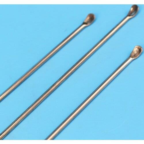 3 Pcs/set Stainless Steel Micro Lab Spoon Spatula