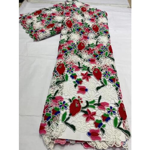 African Lace Fabric 2021 High Quality French Tulle Mesh Lace Fabric 5 Yard Embroidery Nigeria Lace Fabric Women FJ39331