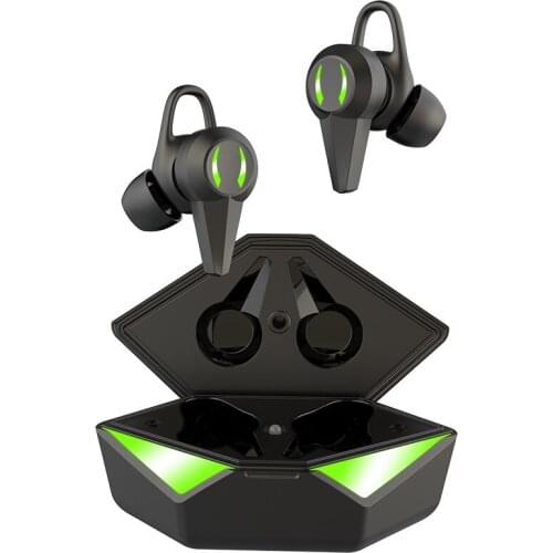 Kebidu Noise Reduction Low Latency Headset TWS Wireless Bluetooth Headset Waterproof Sports Headset Game Music Mode Interchange