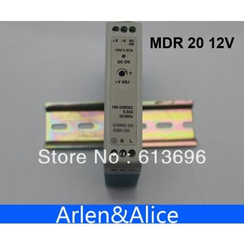 20W 12V MINI Din Rail Single Output Switching power supply