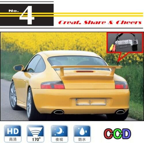 For Porsche 911 GT3 911GT3 MK1 996 GT3 1999~2005 Car Camera High Quality Rear View Back Up Camera For PAL / NTSC | CCD + RCA