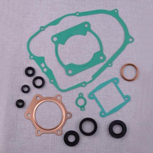 1 Set Engine Oil Seals Gaskets Kits Set Fit for Yamaha YFS200 2006 2005 2004 2003 2002 2001 2000 1999 1998 1997 1996 1995-1988