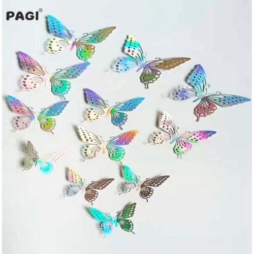 Наклейки бабочки на стену PAGI China At AliExpress