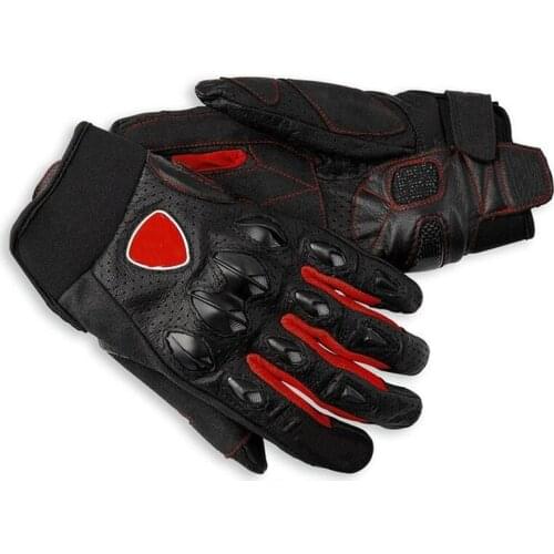 For Ducati Gloves Ski Tactical Leather Glove Corse Moto GP Motorcycle Bike Motorbike Racing Driving Riding Mountain Climbing New